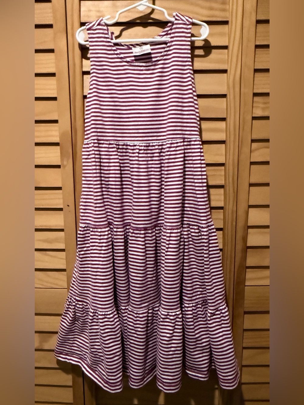 Hanna Andersson 2015 Twirl Tiered Cotton Knit Dress